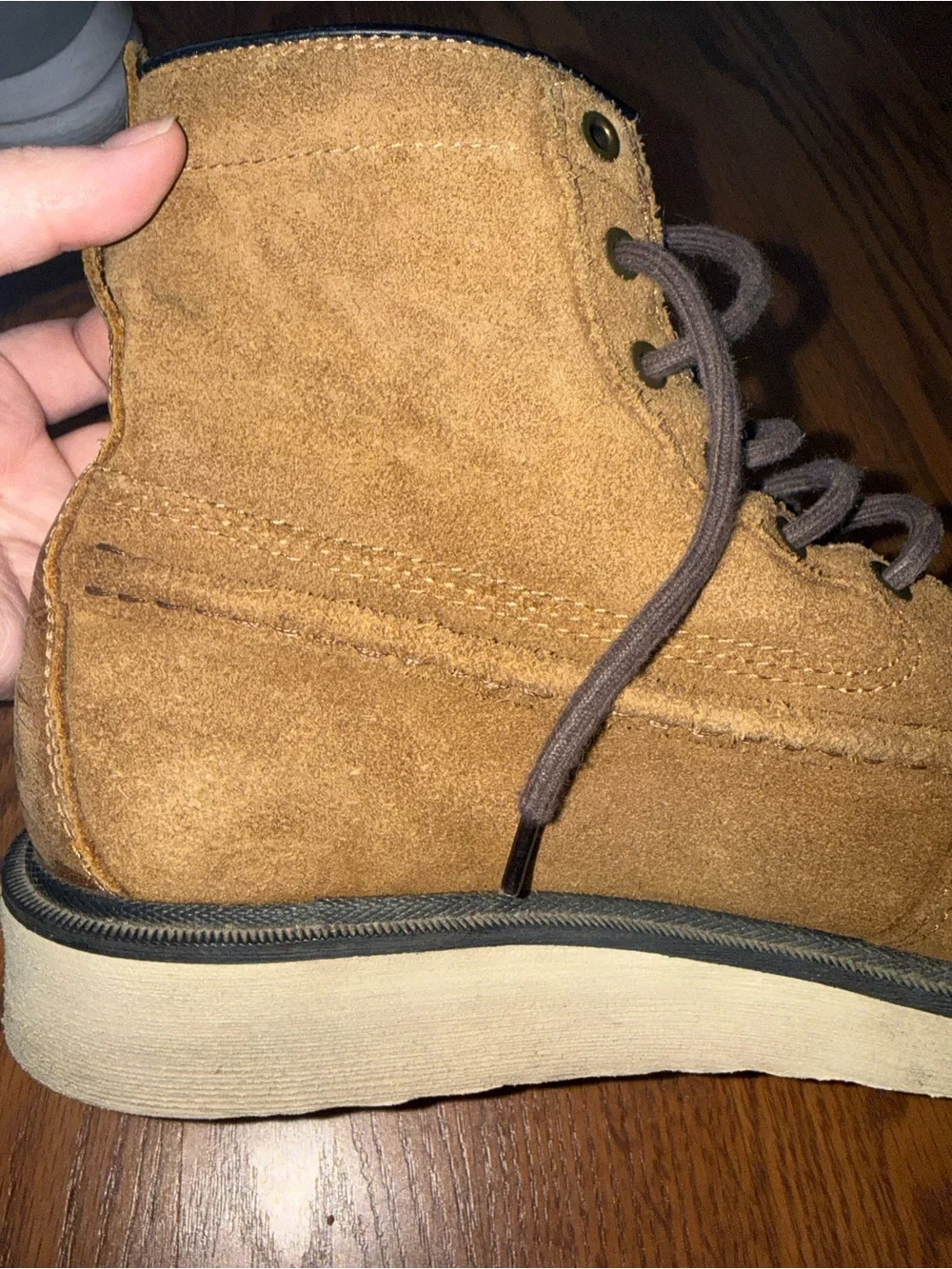 FRYE MEN'S MONTANA WEDGE WORK BOOT - SOFT TOE